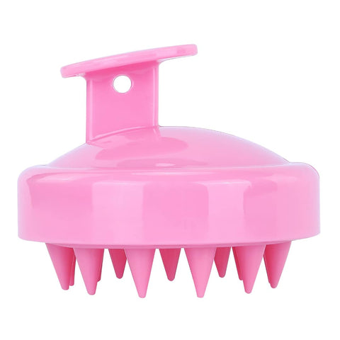 Scalp massager - silicone hair brush - scalp brush - massage brush - head massager - Pink