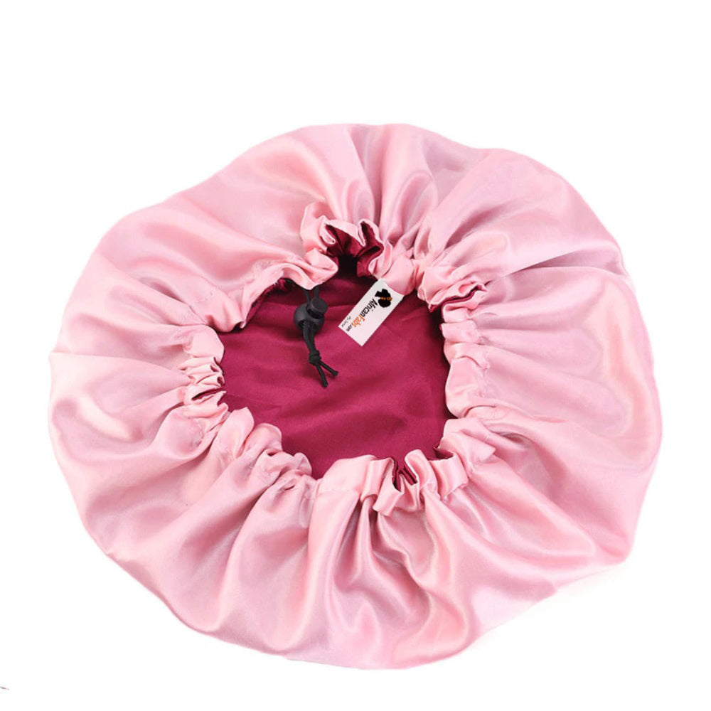Silk Bonnet Sleeping Red By Kiss Baby Satin Bonnet Sleep Cap For