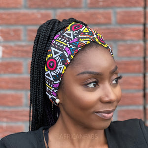 African print Headband (Larger size) - Adults - Hair Accessories - muitle color