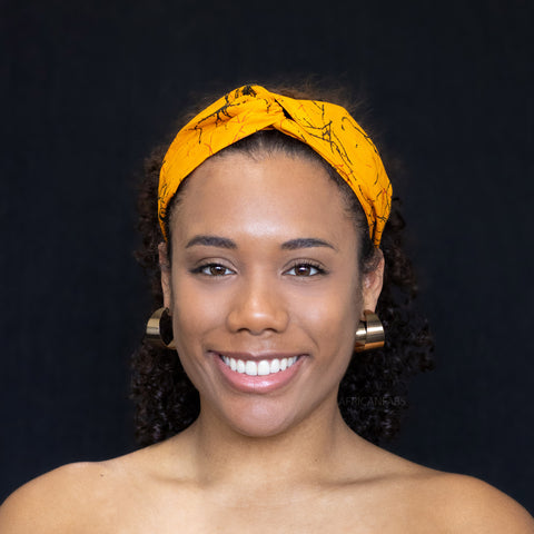 African print Headband - Adults - Hair Accessories - Orange
