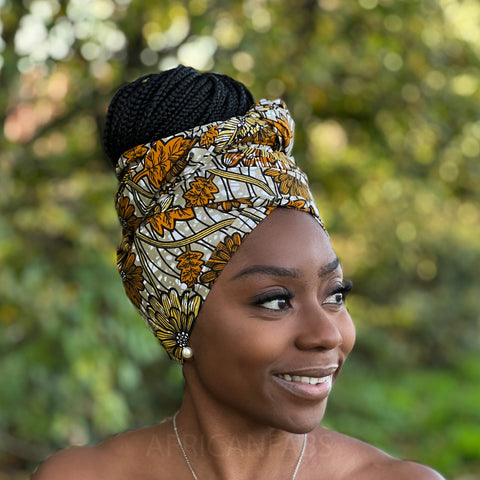 African Beige / headwrap
