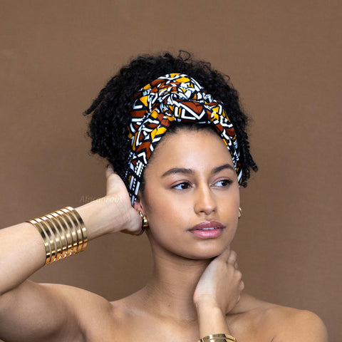 Headwrap Shop - Wraps Africains Wax Imprimés Dreadlocks Afros