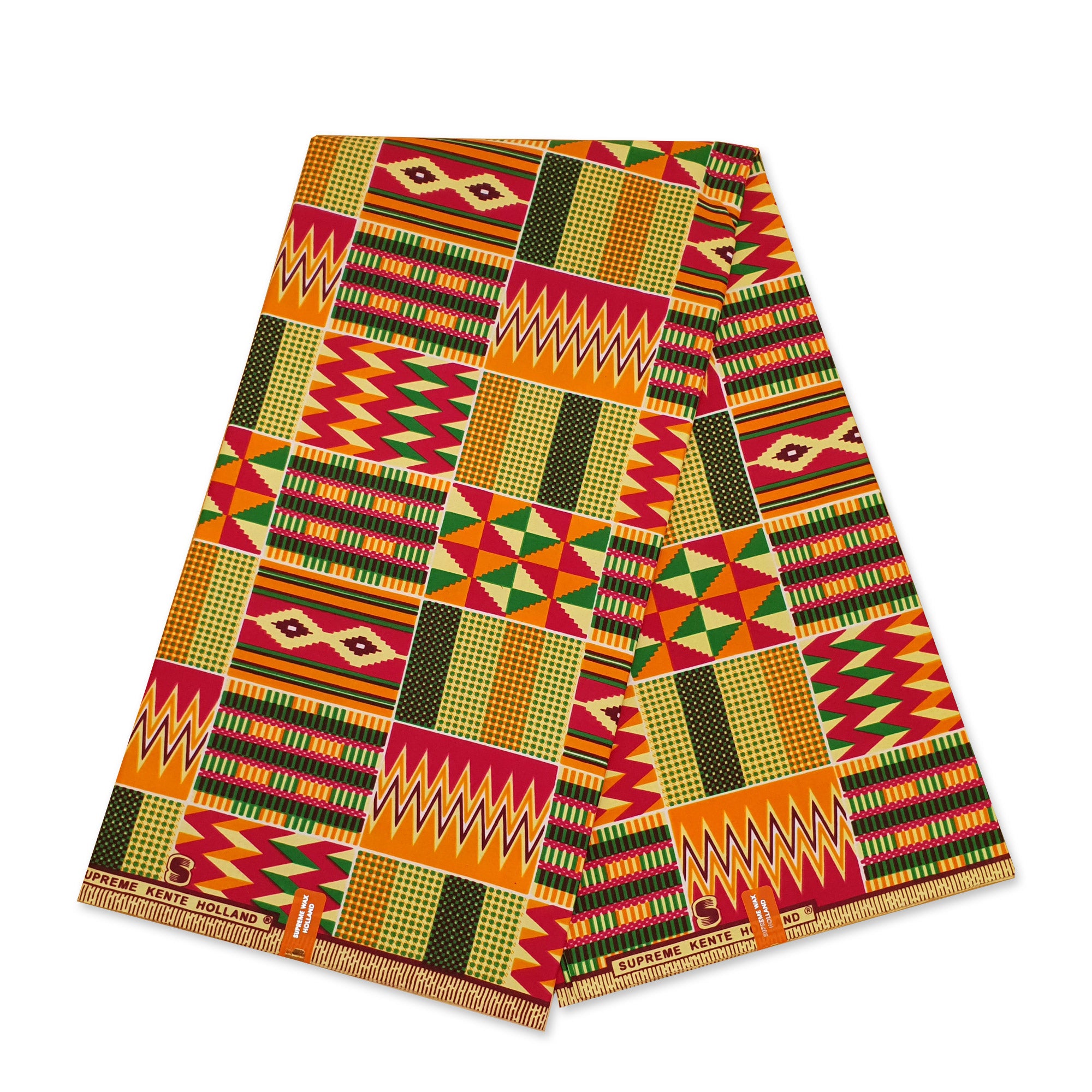Fabric Wholesale Direct Kente African Print Ity (3-4) Fabric